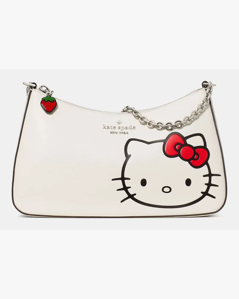 Kate Spade Kate Spade Hello Kitty And Friends X Kate Spade Umhängetasche Mit Hello Kitty für Frauen in Creme | Leder Creme