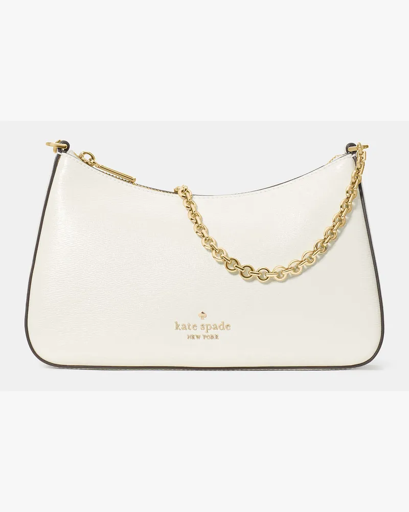 Kate Spade Kate Spade Margot Umhängetasche Aus Strukturiertem Lackleder, Wandelbar für Frauen in Baiser meringué | Leder Baiser