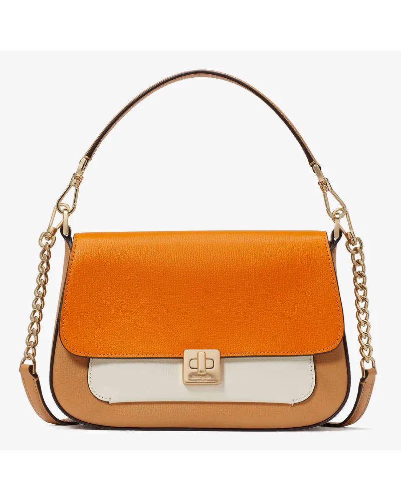 Kate Spade Phoebe Colorblock Umhängetasche mit Umschlag Turmeric