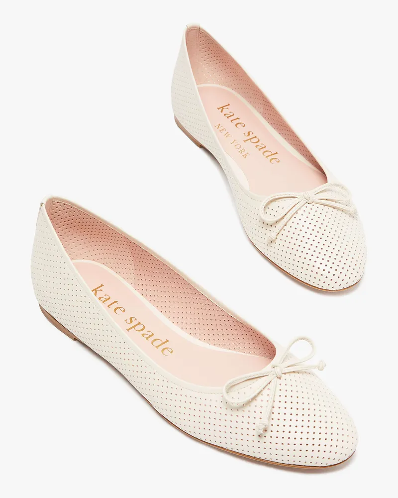 Kate Spade Veronica Schuhe, Flach Parchment