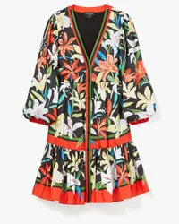 Kate Spade Summer Lilies Kleid aus Twill Multicolor