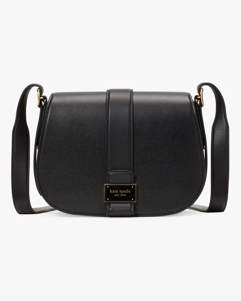 Kate Spade Nouveau Satteltasche Black