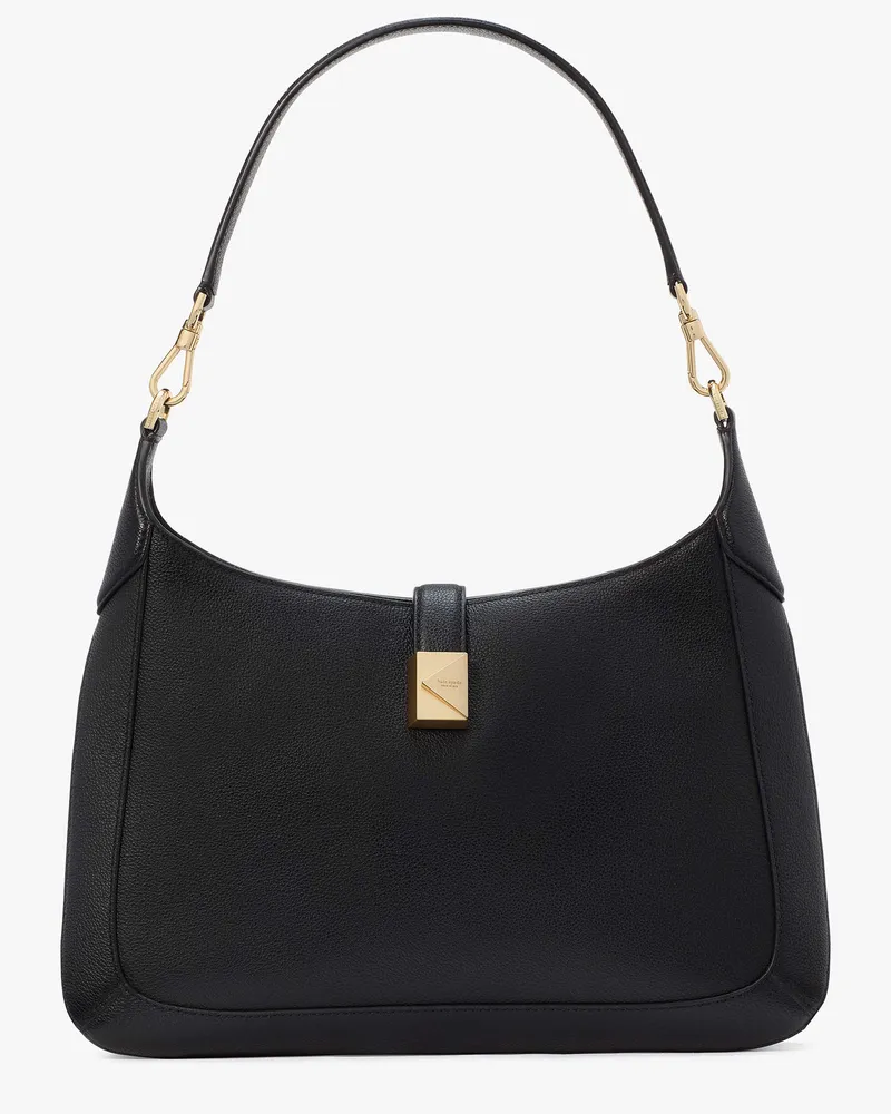 Kate Spade Kate Spade Deco Hobo-Tasche für Frauen in Schwarz | Leder Schwarz