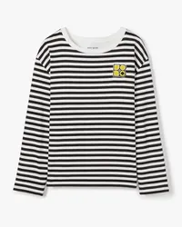 Kate Spade Noel Sweatshirt, gestreift Black