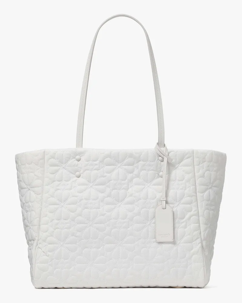 Kate Spade Tilly Tote Bag Mit Steppmuster, Mittelgroß White
