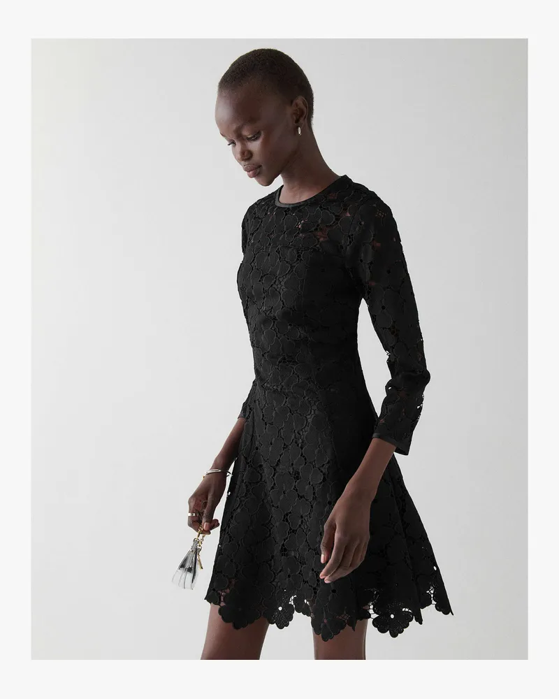 Kate Spade Minikleid Aus Spitze Black