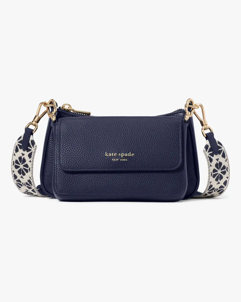 Kate Spade Double Up Umhängetasche Mit Webriemen Parisian