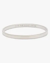 Kate Spade Lining Idiom Armreif Silver