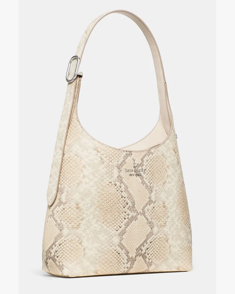 Kate Spade Kate Spade 454 Schultertasche Mit Schlangenlederprägung, Klein für Frauen in Naturale Mehrfarbig | Leder Naturale