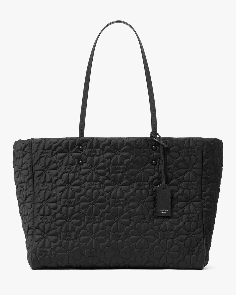 Kate Spade Kate Spade Tilly Tote Bag, Mit Steppmuster, Groß für Frauen in Schwarz | Nylon Schwarz