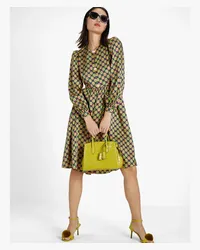 Kate Spade Patio Tile Kleid mit Perlen Lime