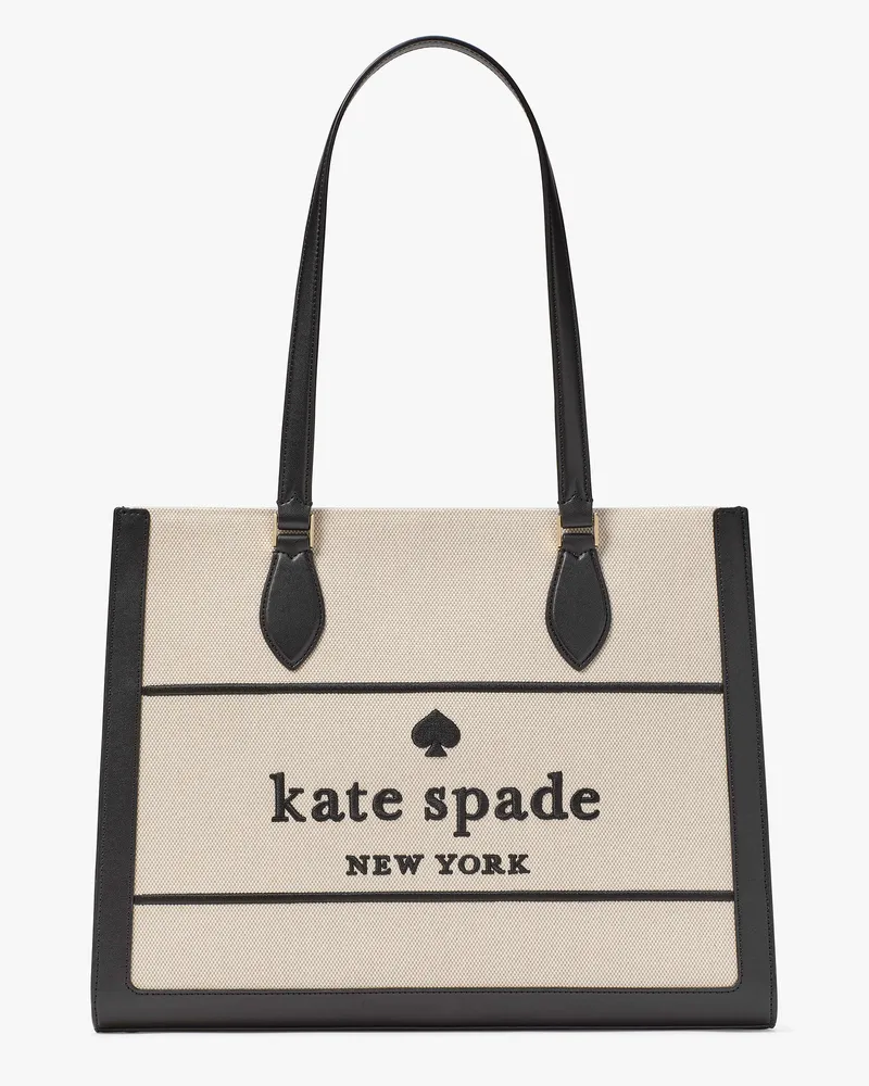 Kate Spade Ellie Tote Bag Aus Canvas, Groß Black