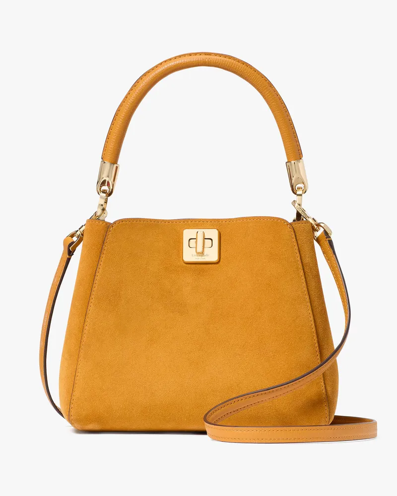 Kate Spade Phoebe Satchel Aus Wildleder Mit Griff, Klein Squash