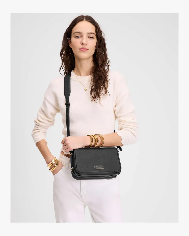 Kate Spade Kleine Liv-Umhängetasche Mit Umschlag Black