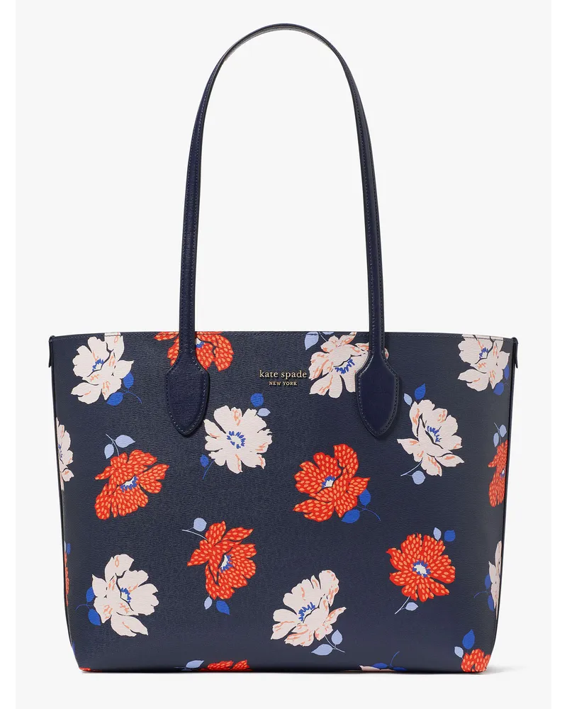 Kate Spade Bleecker Dotty Floral Tote Bag, groß Parisian