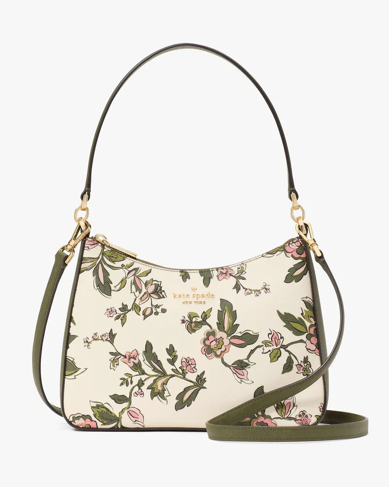 Kate Spade Margot Schultertasche Mit Blumenmuster Meringue
