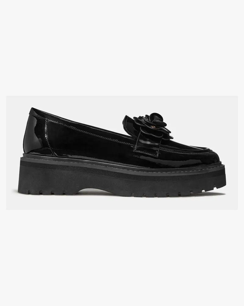 Kate Spade Flora Loafer Mit Stollen Black