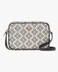 Kate Spade Spade Flower Kameratasche aus PVC, extraklein Black