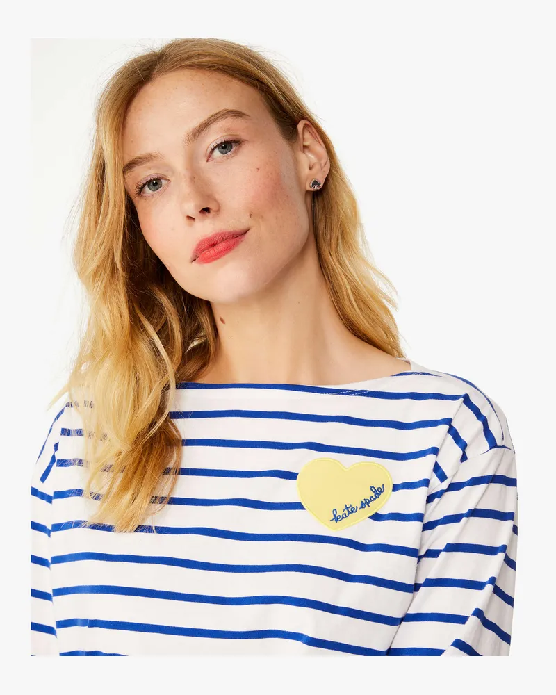 Kate Spade Harbor T-Shirt, Gestreift Fresh