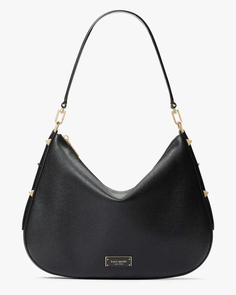 Kate Spade Kate Spade Liv Large Hobo-Tasche für Frauen in Schwarz | Leder Schwarz