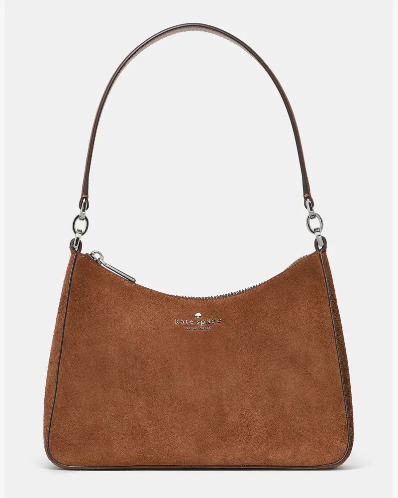 Kate Spade Margot Schultertasche Aus Wildleder Multicolor