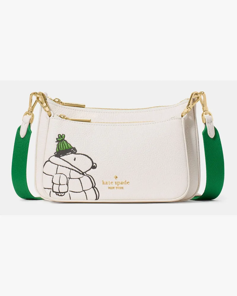 Kate Spade Peanuts X Ksny Umhängetasche, Klein Cream