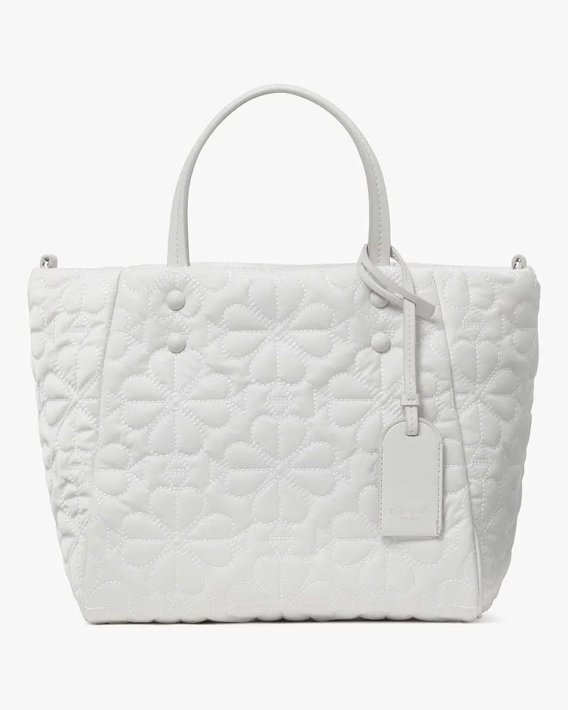 Kate Spade Tilly Tote Bag Mit Steppmuster, Klein White