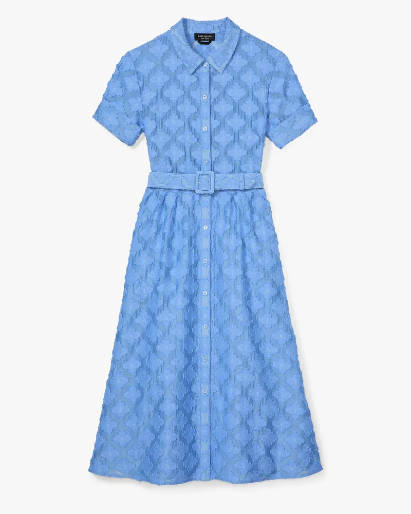 Kate Spade Midi-Hemdkleid Mit Gürtel Diamond
