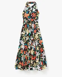 Kate Spade Summer Lilies Kleid mit Nackenband Multicolor