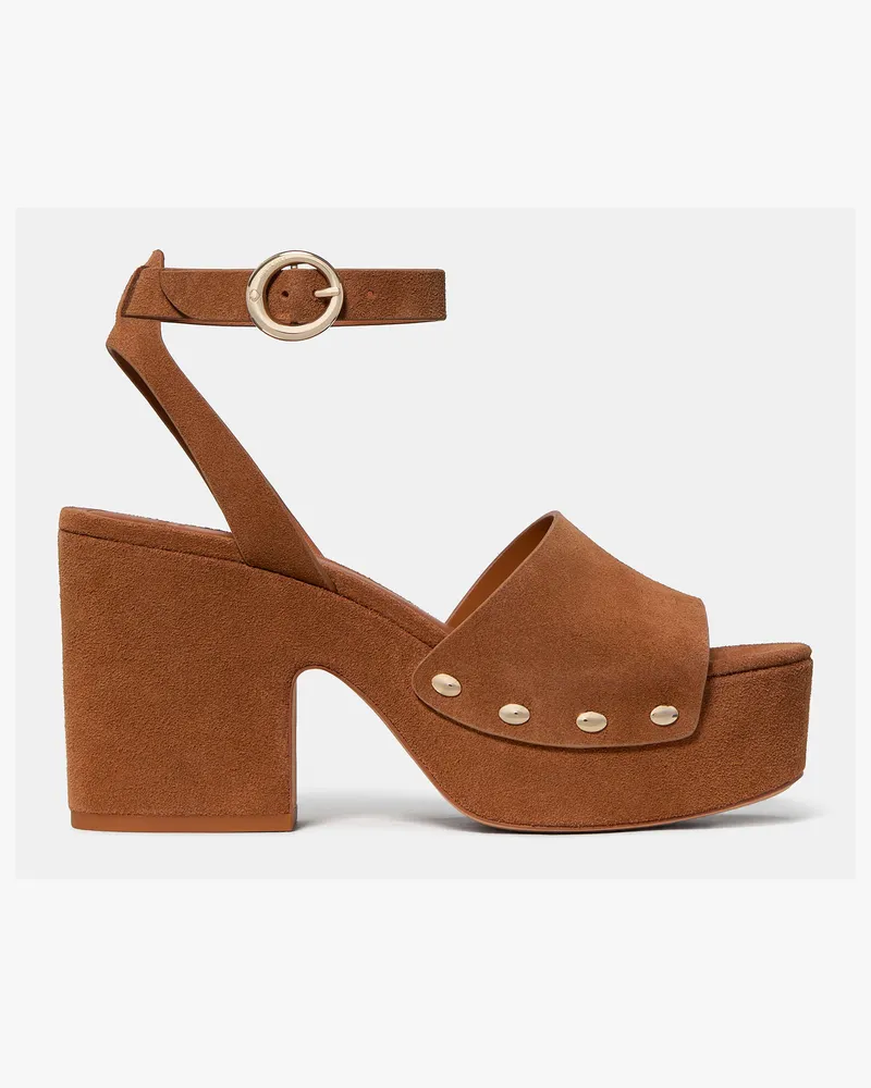 Kate Spade Halo Plateau-Sandalen Saddle