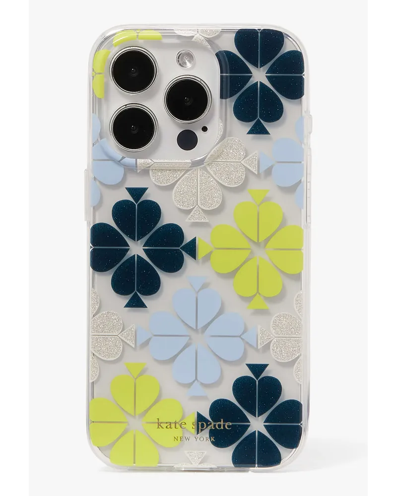 Kate Spade Spade Flower Hülle für iPhone 15 Pro Clear