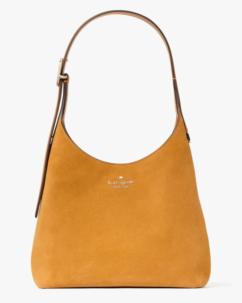 Kate Spade 454 Schultertasche Aus Wildleder, Klein Squash