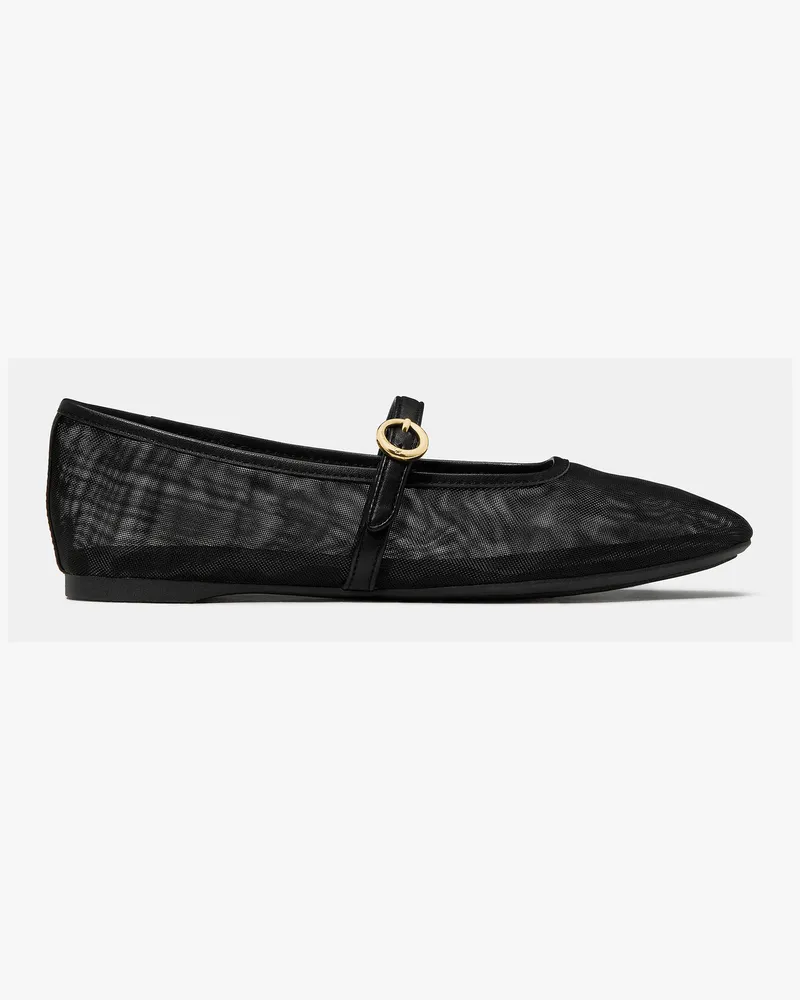 Kate Spade Kate Spade Halo Mary Jane Flachschuh für Frauen in Schwarz, Größe Mesh Schwarz