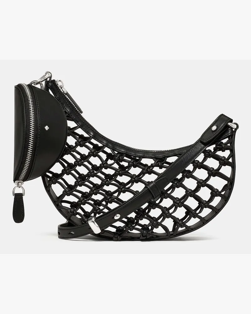 Kate Spade Kate Spade Duo Geflochtene Umhängetasche für Frauen in Schwarz Schwarz