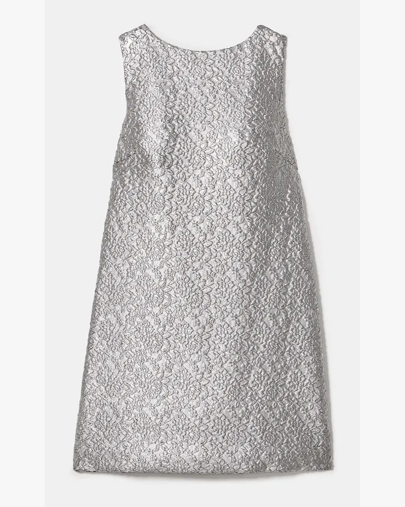 Kate Spade Kate Spade Shiftkleid Aus Folien-Spitze für Frauen in Silber, Größe Silber