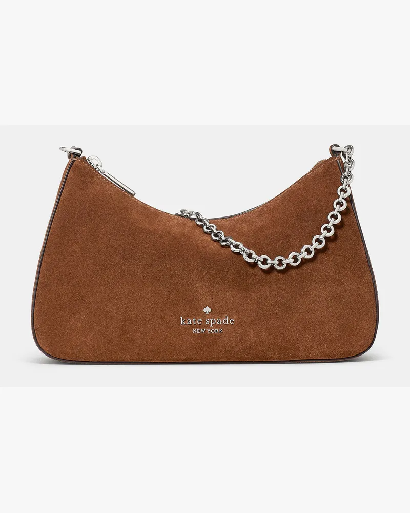 Kate Spade Kate Spade Margot Umhängetasche Aus Wildleder für Frauen in Warmes Lebkuchenbraun | Wildleder Warmes