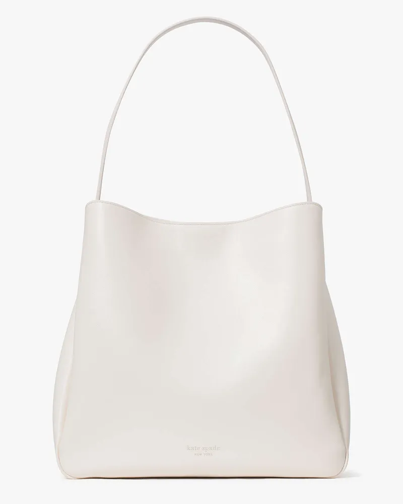 Kate Spade Kate Spade Grace Hobo-Tasche für Frauen in Cremefarben | LEDER Cremefarben
