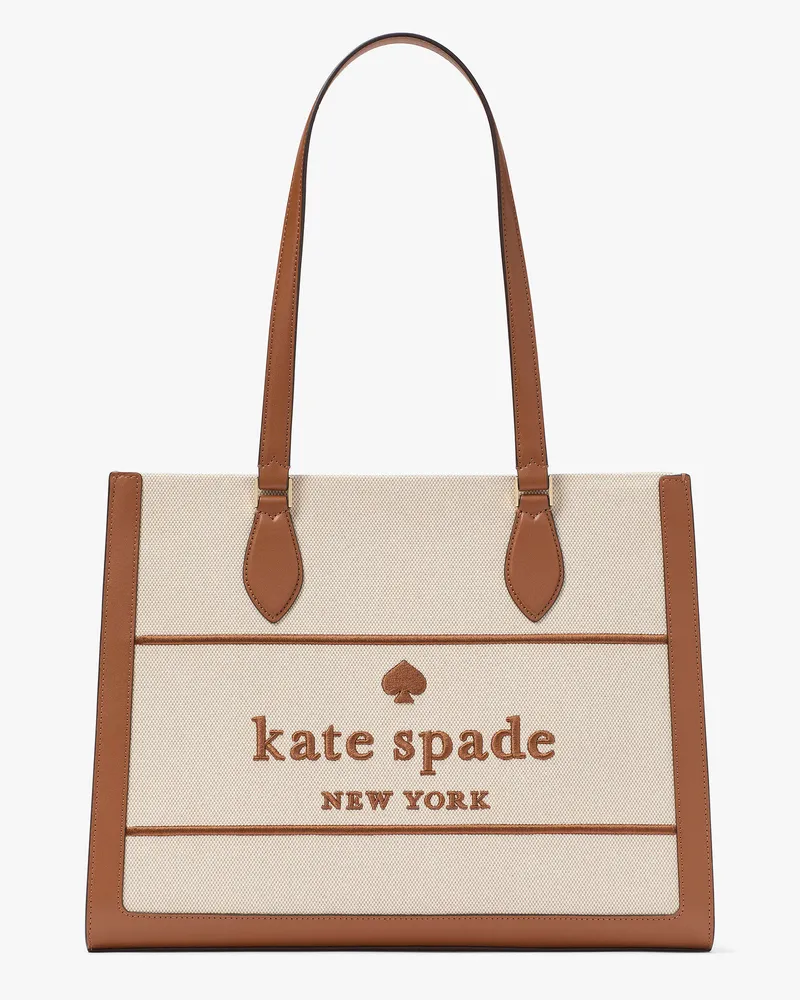 Kate Spade Ellie Tote Bag Aus Canvas, Groß Warm