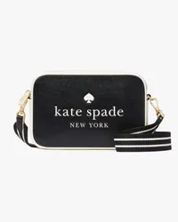 Kate Spade Oh Snap Kameratasche In Blockfarben mit Druckknopf, Extraklein Black