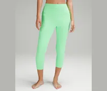 Align Crop Leggings mit hohem Bund für Frauen – 58 cm – Neon – Größe