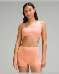 LULULEMON Wundermost Ultraweicher BH mit U-Ausschnitt und dünnen Trägern aus Nulu, A/D-Cups Coral