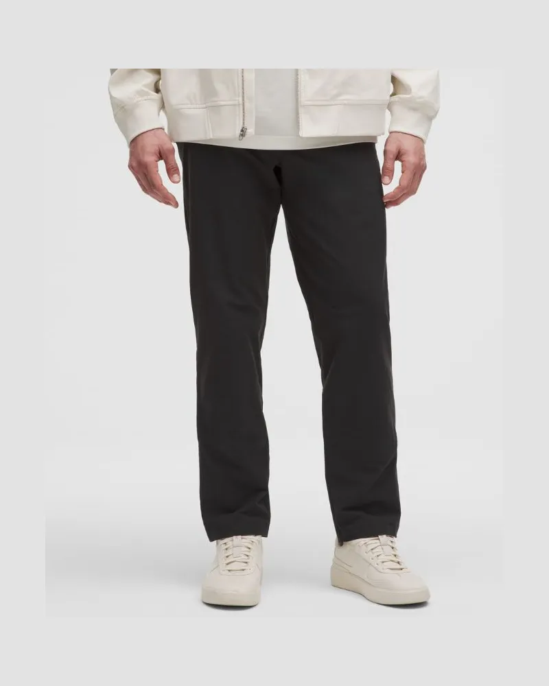 LULULEMON ABC Chinohose im Classic Fit Stretch- VersaTwill für Männer – 86 cm – Größe in Black Black