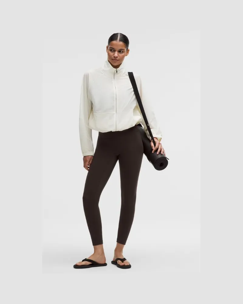 LULULEMON Align No Line Hose mit hohem Bund für Frauen – 64 cm – Größe in Mahogany Muse Mahogany