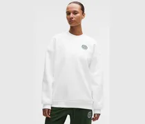 Big Cozy Ultra-Oversized-Pullover Tennis Club für Frauen – Größe in White