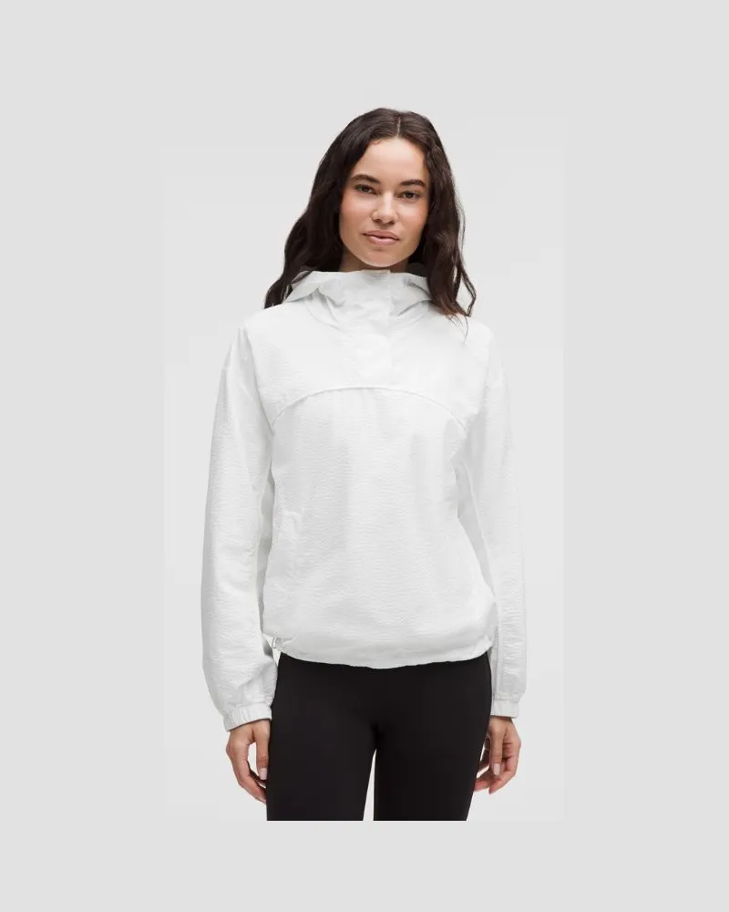 LULULEMON Pack Lite Anorak Jacke für Frauen – Größe in White White