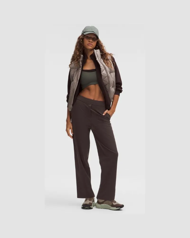LULULEMON Daydrift Hose mit hohem Bund und schmal zulaufendem Bein Normale Länge für Frauen – Größe in Sequoia Sequoia