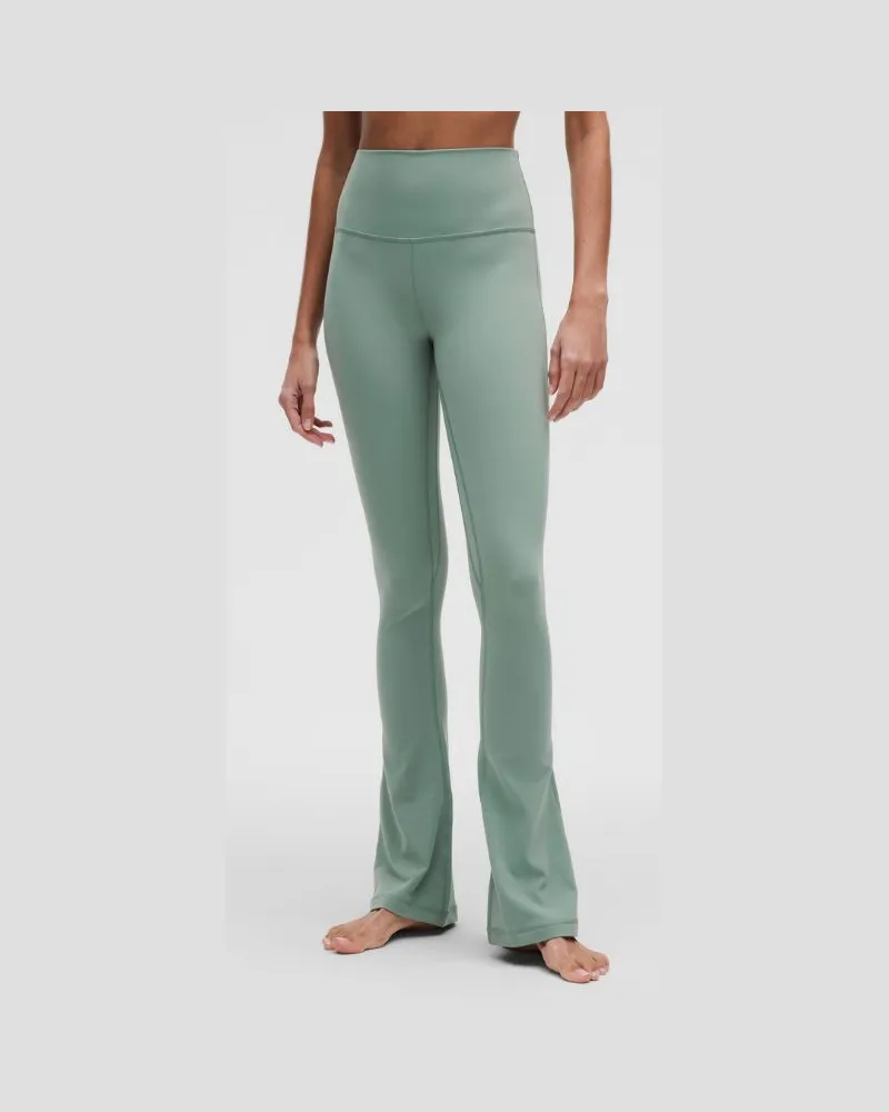 LULULEMON Align Hose mit hohem Bund und leicht ausgestelltem Bein für Frauen – 81 cm – Größe in Crater Blue Crater