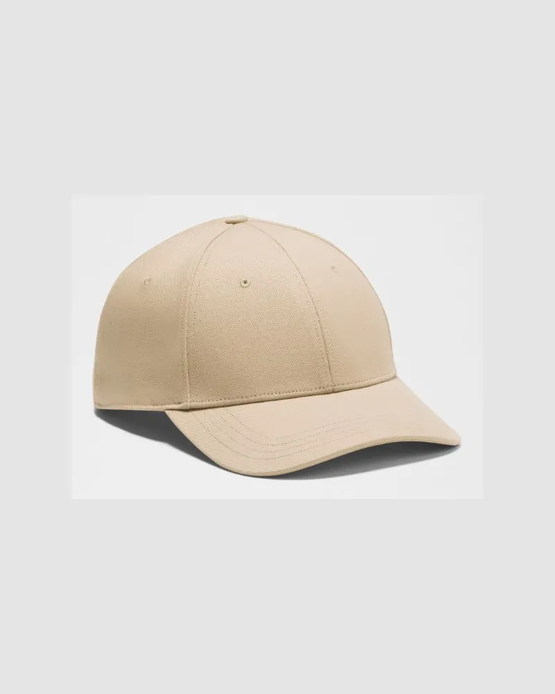 LULULEMON Strukturierte, klassische Baseballkappe – Khaki – Größe Rumble