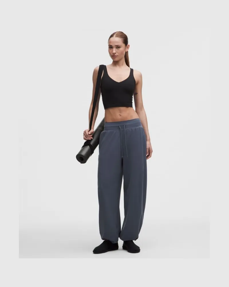 LULULEMON Groove Hose mit niedrigem Bund im Relaxed Fit Standard für Frauen – Größe in Dusty Diamond Dusty