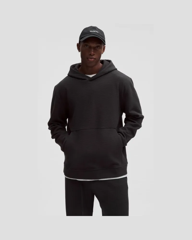 LULULEMON Textured Spacer Hoodie für Männer – Größe in Black Black